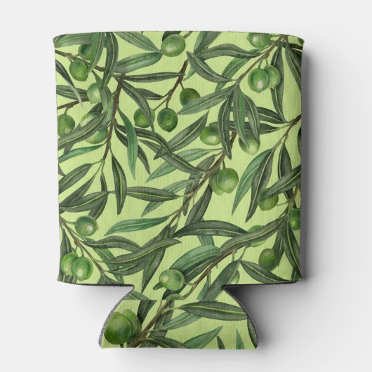 Olijfolie van honingdauw blikjeskoeler (Achterkant)