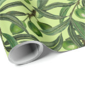 Olijfolie van honingdauw cadeaupapier (Rol Hoek)