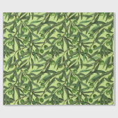 Olijfolie van honingdauw cadeaupapier (Vlak)