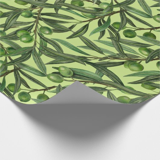 Olijfolie van honingdauw cadeaupapier (Hoek)