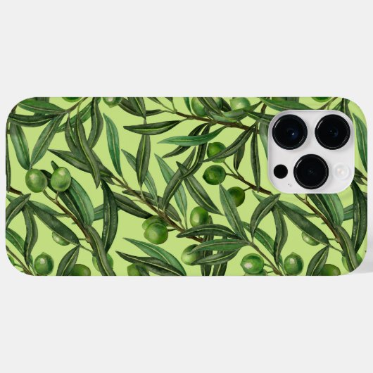 Olijfolie van honingdauw Case-Mate iPhone case (Achterkant (horizontaal))