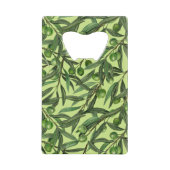 Olijfolie van honingdauw creditkaart flessenopener (Voorkant)