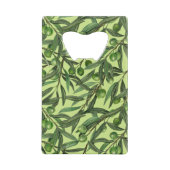 Olijfolie van honingdauw creditkaart flessenopener (Achterkant)