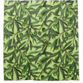 Olijfolie van honingdauw douchegordijn (Voorkant)