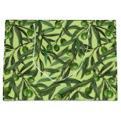 Olijfolie van honingdauw groot cadeauzakje (Voorkant)