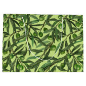 Olijfolie van honingdauw groot cadeauzakje (Achterkant)