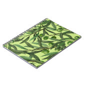 Olijfolie van honingdauw notitieboek (Linkerzijde)