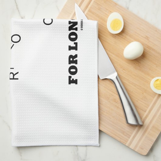 Olijfolie voor langere levensduur (molecule) theedoek (Quarter Fold)