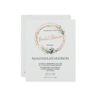 Olijfolie - Vrijgezellenfeest. Uitnodiging