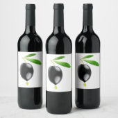 Olijfolie Wijn Etiket (Flessen)