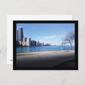 olijfpark : winter briefkaart (Voorkant / Achterkant)