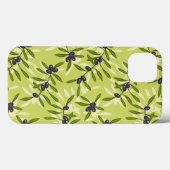 Olijfpatroon Case-Mate iPhone Case (Achterkant (horizontaal))