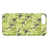 Olijfpatroon Case-Mate iPhone Case (Achterkant (Horizontaal))