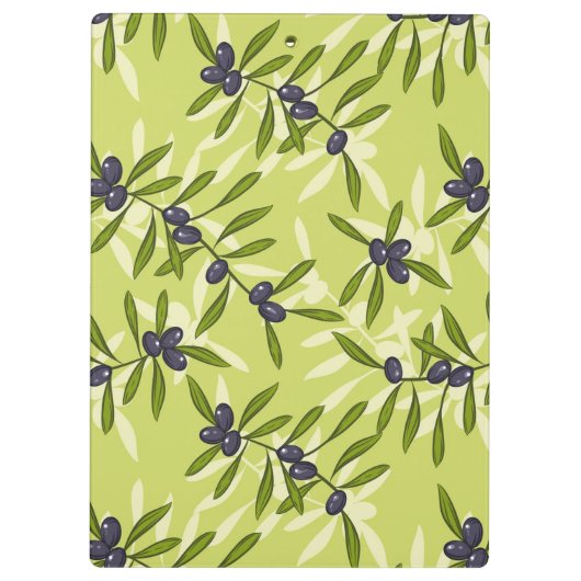 Olijfpatroon Klembord (Achterkant)