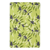 Olijfpatroon Mini Klembord (Achterkant)