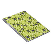 Olijfpatroon Notitieboek (Rechterzijde)