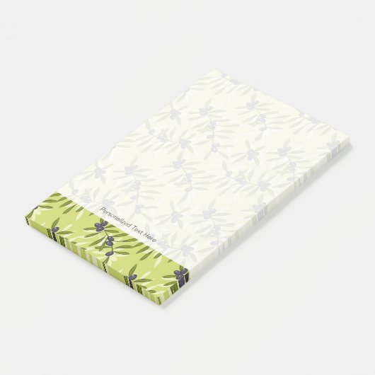 Olijfpatroon Post-it® Notes (Schuin)