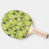 Olijfpatroon Tafeltennisbatje (Zijkant)