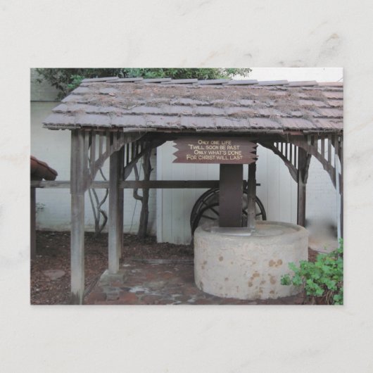 Olijfpers bij Ventura Mission Briefkaart (Voorkant)