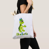 Olijfschildpad Boodschappentas Tote Bag (Dichtbij)