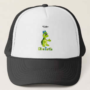 Olijfschildpad trucker pet