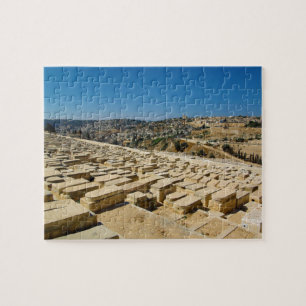 Olijfse begraafplaats Jerusalem Israël Legpuzzel