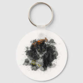 Olijfse sleutelhanger