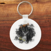 Olijfse sleutelhanger (Voorkant)