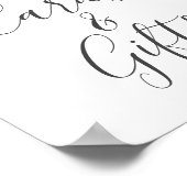 Olijfstemkaarten en cadeaubonnen poster (Hoek)