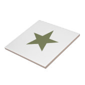 Olijfster Tegeltje (Zijkant)