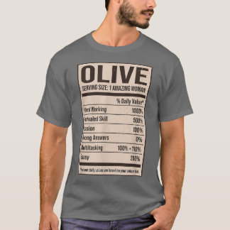 Olijfstofwisselingsgegevens Naam Nickname Alias Ti T-shirt