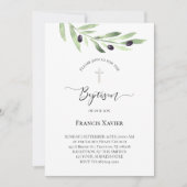 olijftak Baptisme Kaart (Voorkant)