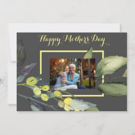 Olijftak Bloemen Foto Moederdag kaart