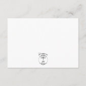 Olijftak Boeketten Bruiloft Details Informatiekaartje (Achterkant)