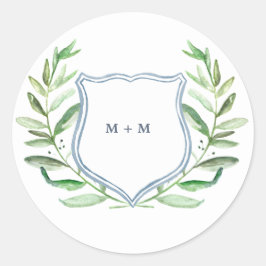 Olijftak Boho Garden Monogram Stickers