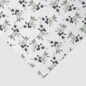 Olijftak Botanisch Eenvoudig Decoratief Patronen Tissuepapier (Detail)
