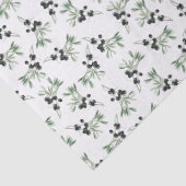 Olijftak Botanisch Eenvoudig Decoratief Patroon Tissuepapier (Detail)