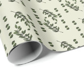 Olijftak in Olive Cadeaupapier (Rol Hoek)