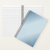 Olijftak krans Professioneel Modern Minimalist Notitieboek (Binnen)