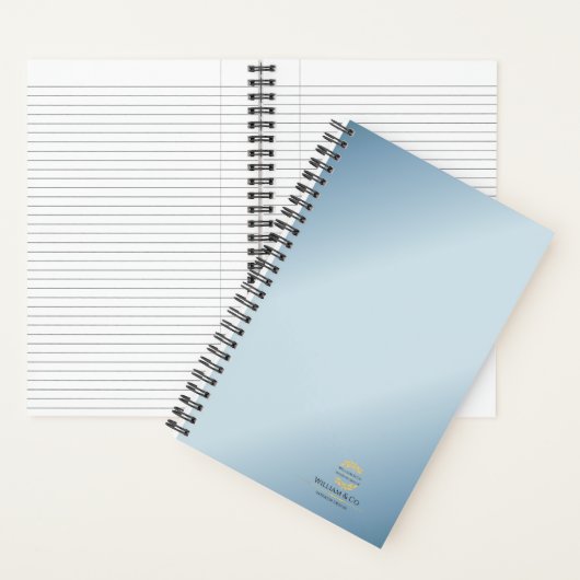 Olijftak krans Professioneel Modern Minimalist Notitieboek (Binnen)