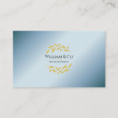 Olijftak krans Professioneel Modern Minimalist Visitekaartje (Voorkant)