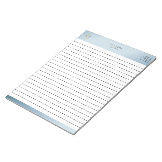 Olijftak krans Professionele moderne voering Notitieblok (Schuin)