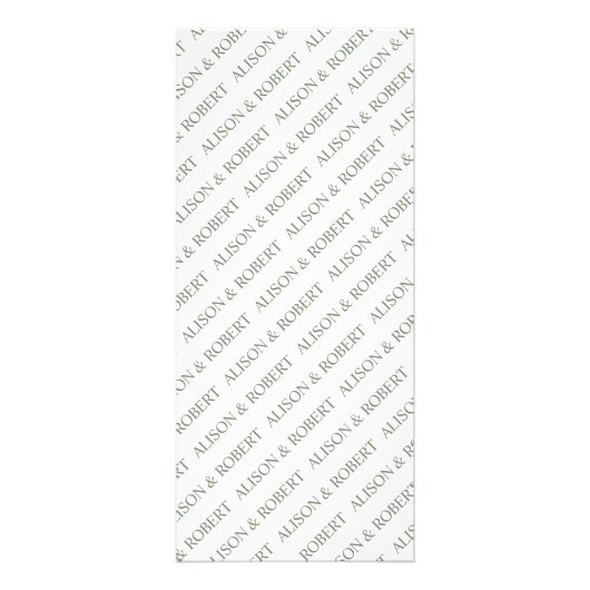 Olijftak Mediterrane bruiloft menukaart Reclamekaart (Achterkant)