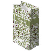 Olijftak Naam Monogram Sage Groen Klein Cadeauzakje (Voorkant Gekanteld)