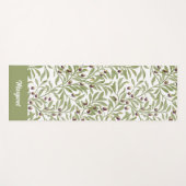 Olijftak Naam Monogram Sage Groen Yogamat (Voorkant (horizontaal))
