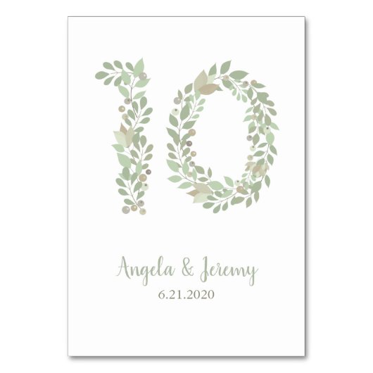 Olijftak nummer 10 kaart (Achterkant)