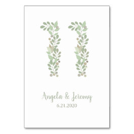 Olijftak nummer 11 kaart