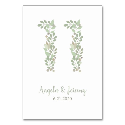 Olijftak nummer 11 kaart (Achterkant)