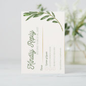 Olijftak - Response Kaart (Staand voorkant)