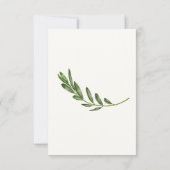 Olijftak - Response Kaart (Achterkant)